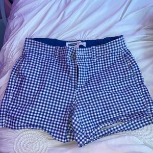 blue and white old navy shorts